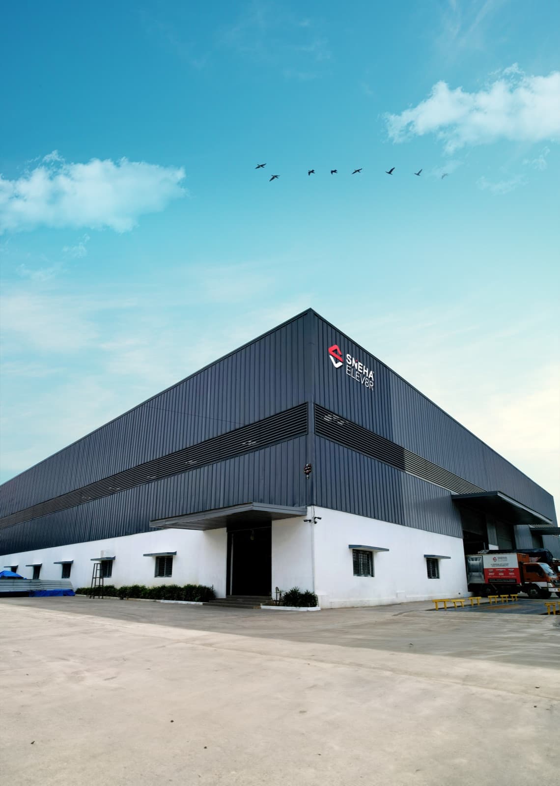 Sneha Elev8r factory at Bollaram, Sangareddy district