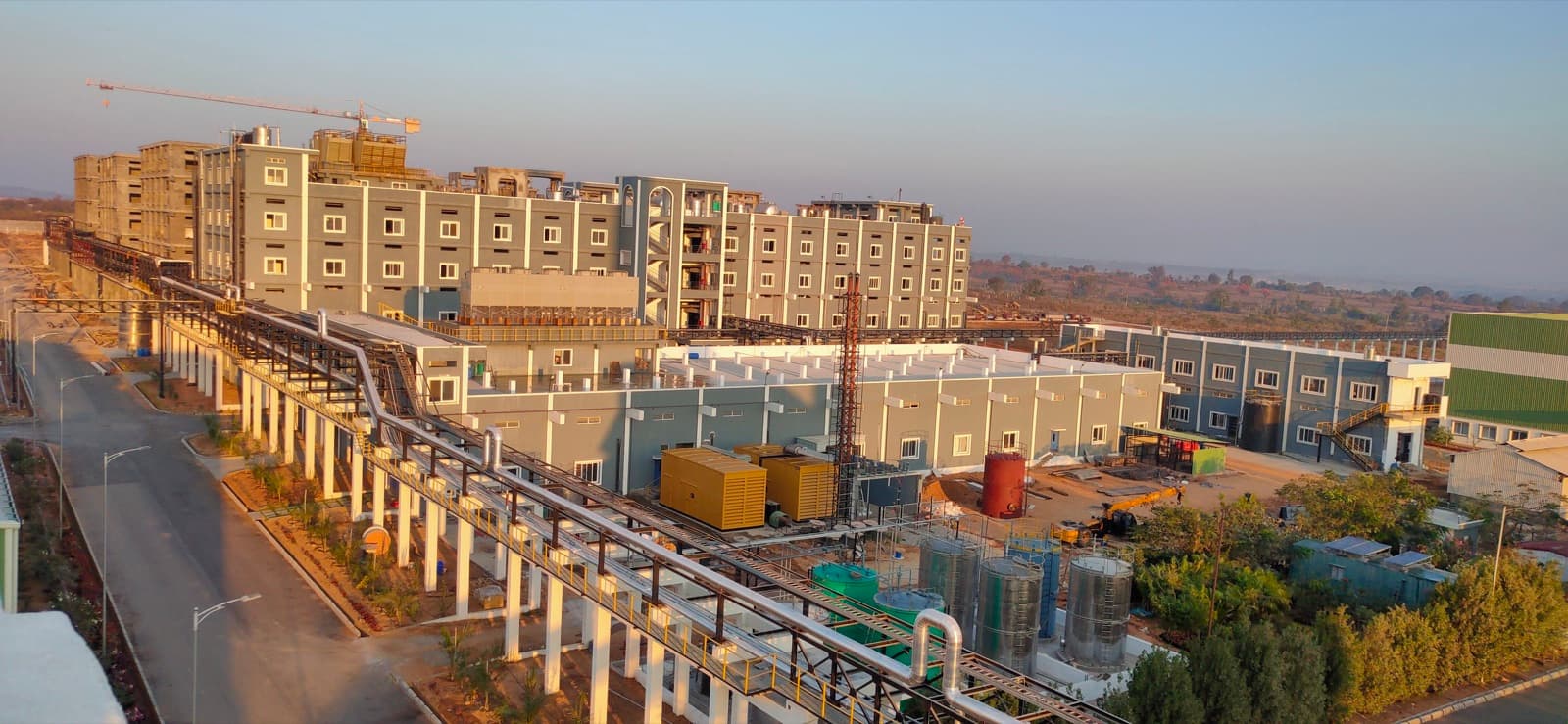 Virchow Petrochemical Private Limited plant: Sneha Elev8r industrial lift installation